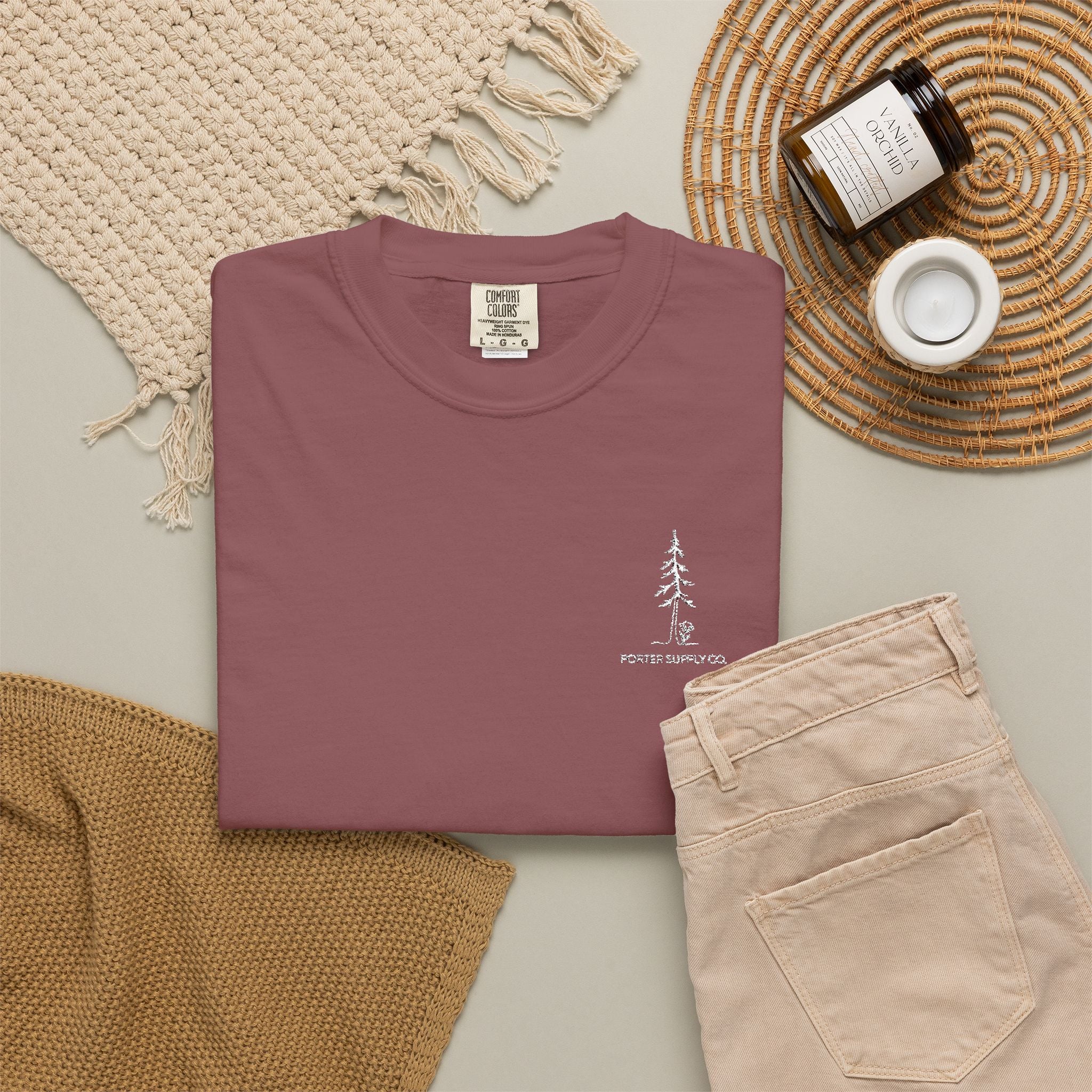 Signature Logo Embroidered Tee